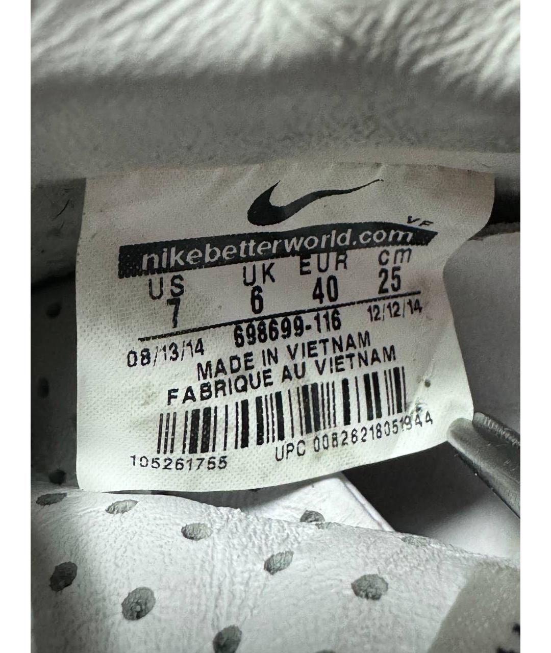 ACRONYM® Белые кожаные низкие кроссовки / кеды, фото 6