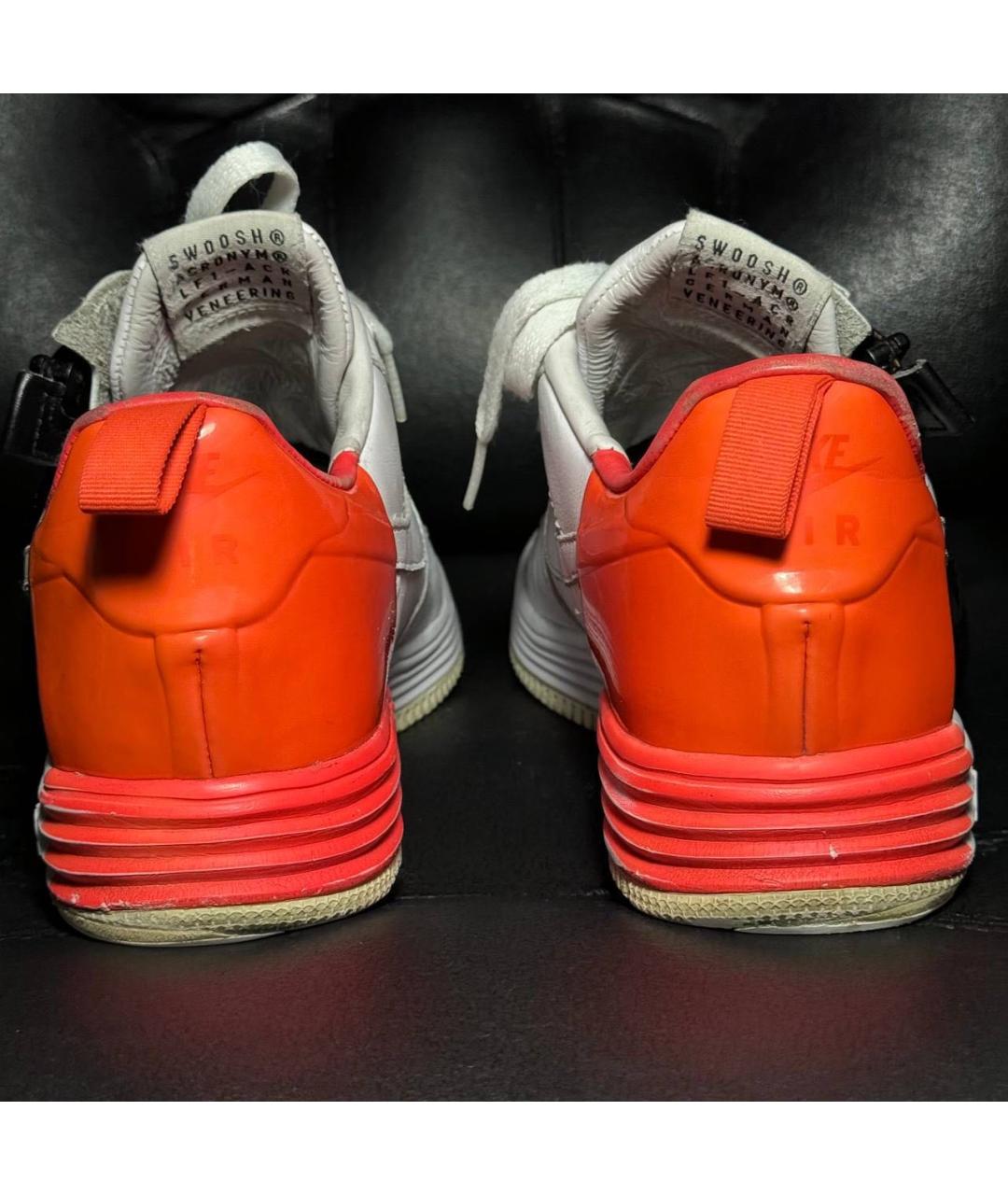 ACRONYM® Белые кожаные низкие кроссовки / кеды, фото 2