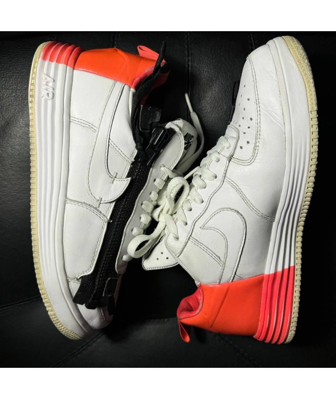 ACRONYM® Белые кожаные низкие кроссовки / кеды, фото 4