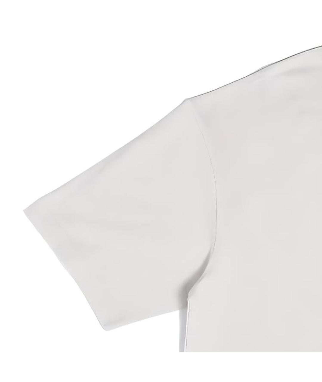 BALENCIAGA Бежевая футболка, фото 4