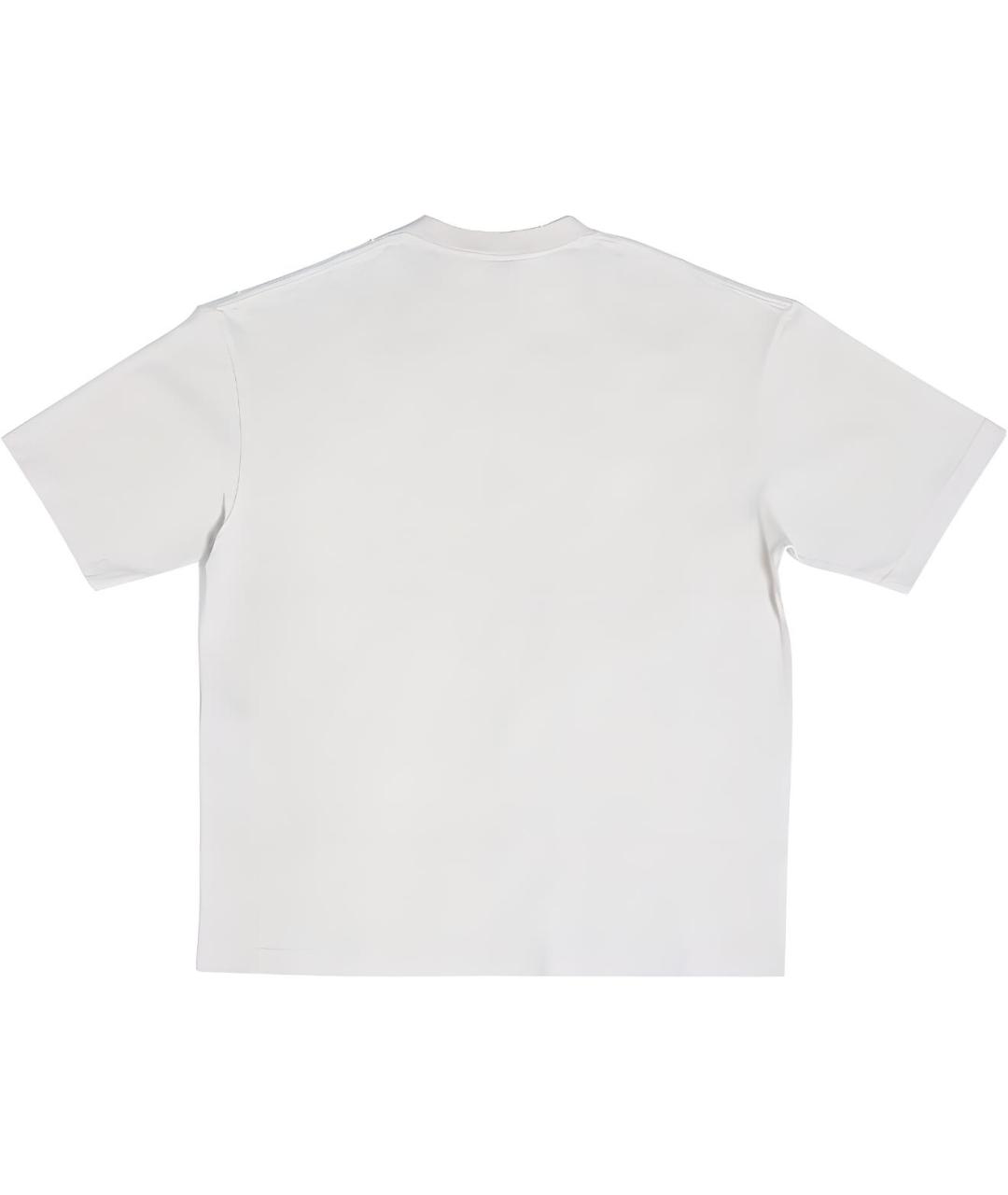 BALENCIAGA Бежевая футболка, фото 2