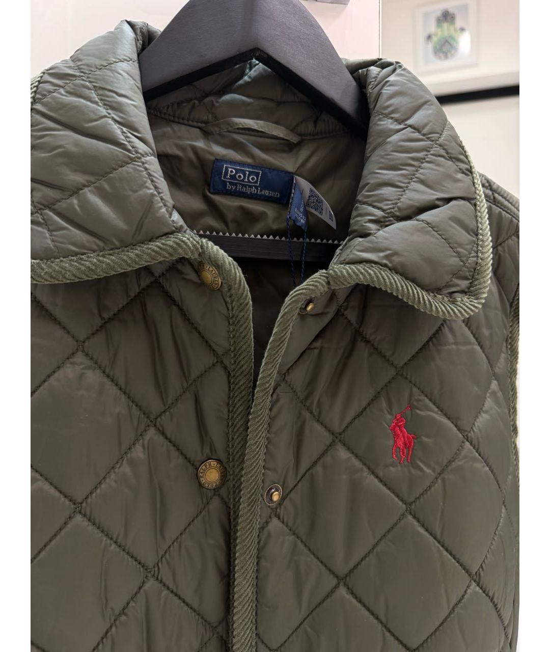 POLO RALPH LAUREN Хаки жилет, фото 3