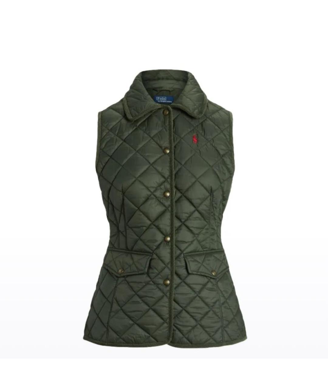 POLO RALPH LAUREN Хаки жилет, фото 1