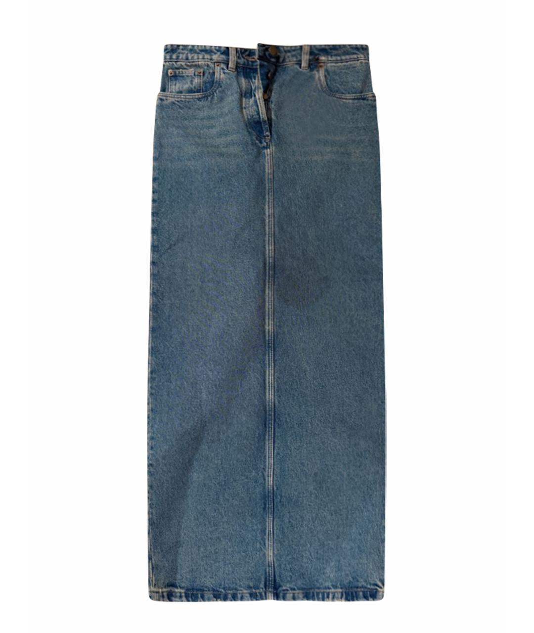 PRADA Деним юбка миди, фото 1