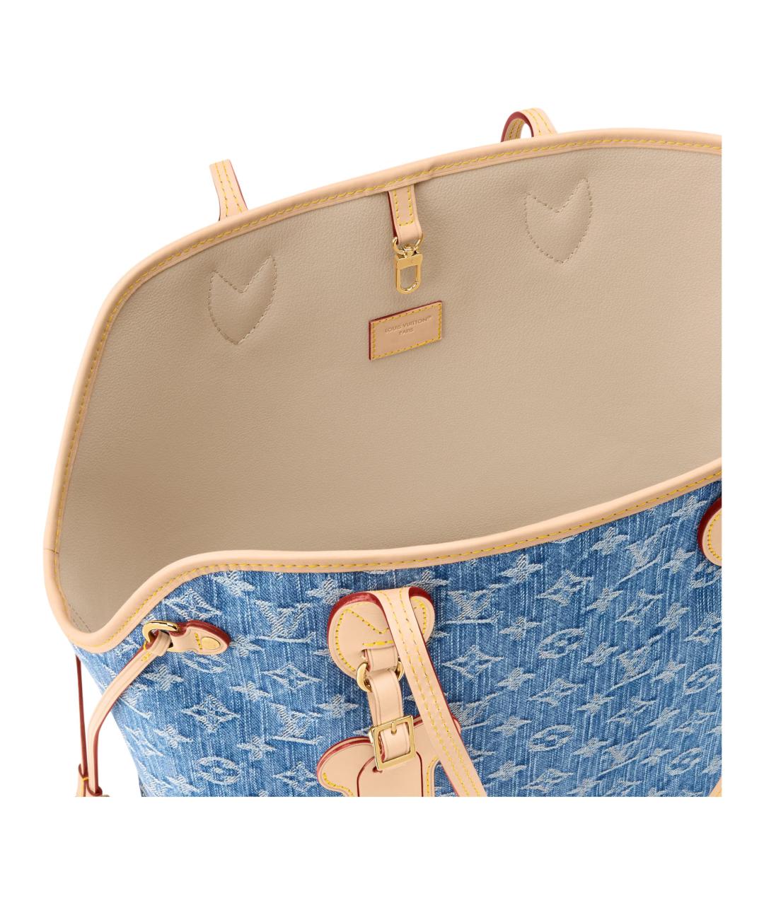 LOUIS VUITTON Синяя сумка через плечо, фото 5