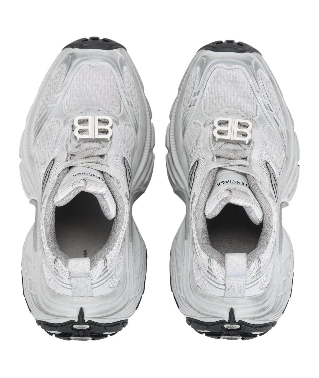 BALENCIAGA Белые низкие кроссовки / кеды, фото 3