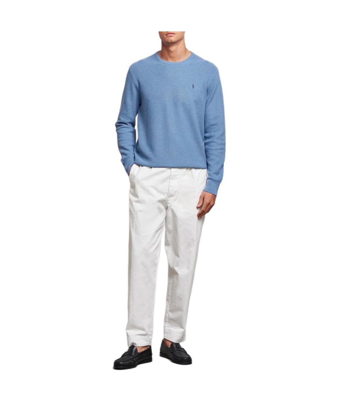 POLO RALPH LAUREN Синий джемпер / свитер, фото 2