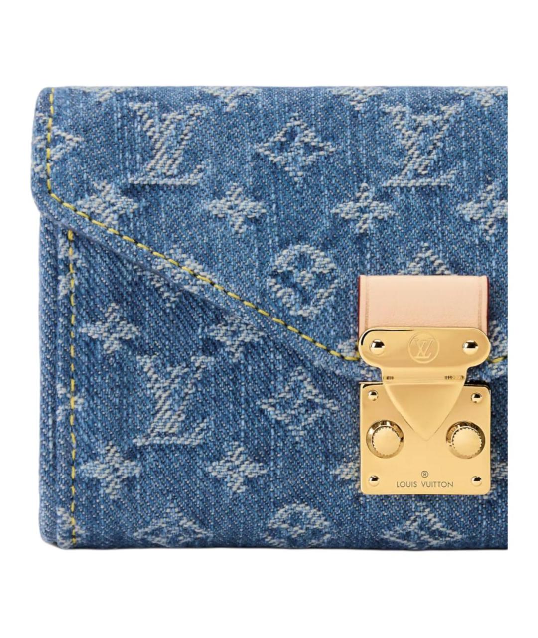 LOUIS VUITTON Синяя поясная сумка, фото 5