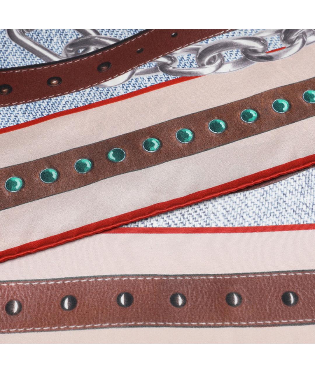 ACNE STUDIOS Голубой шарф, фото 3