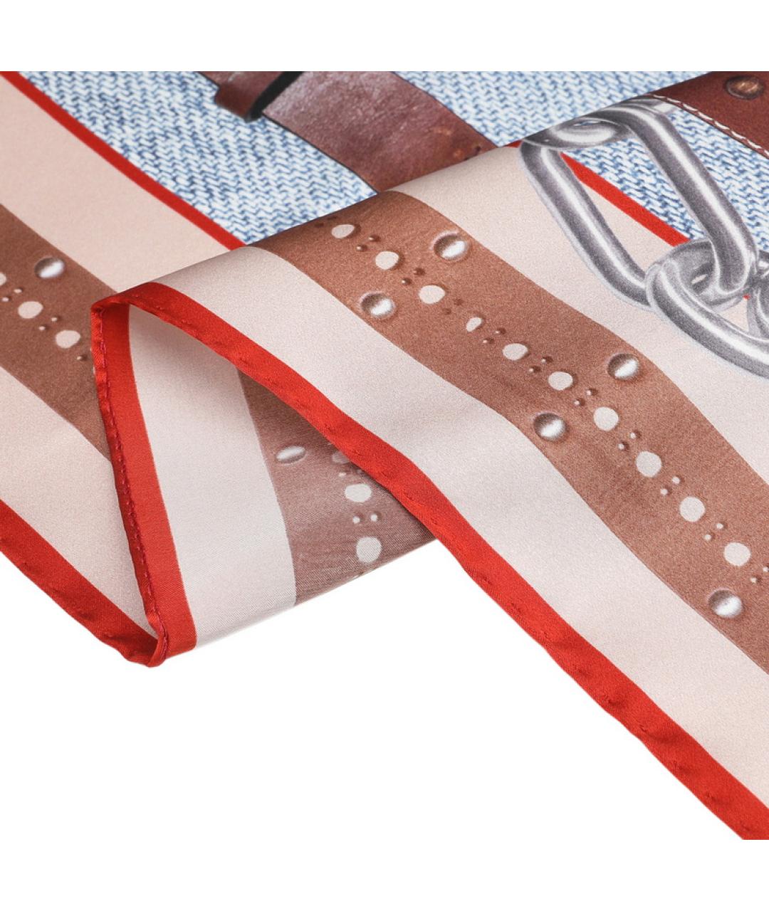 ACNE STUDIOS Голубой шарф, фото 4