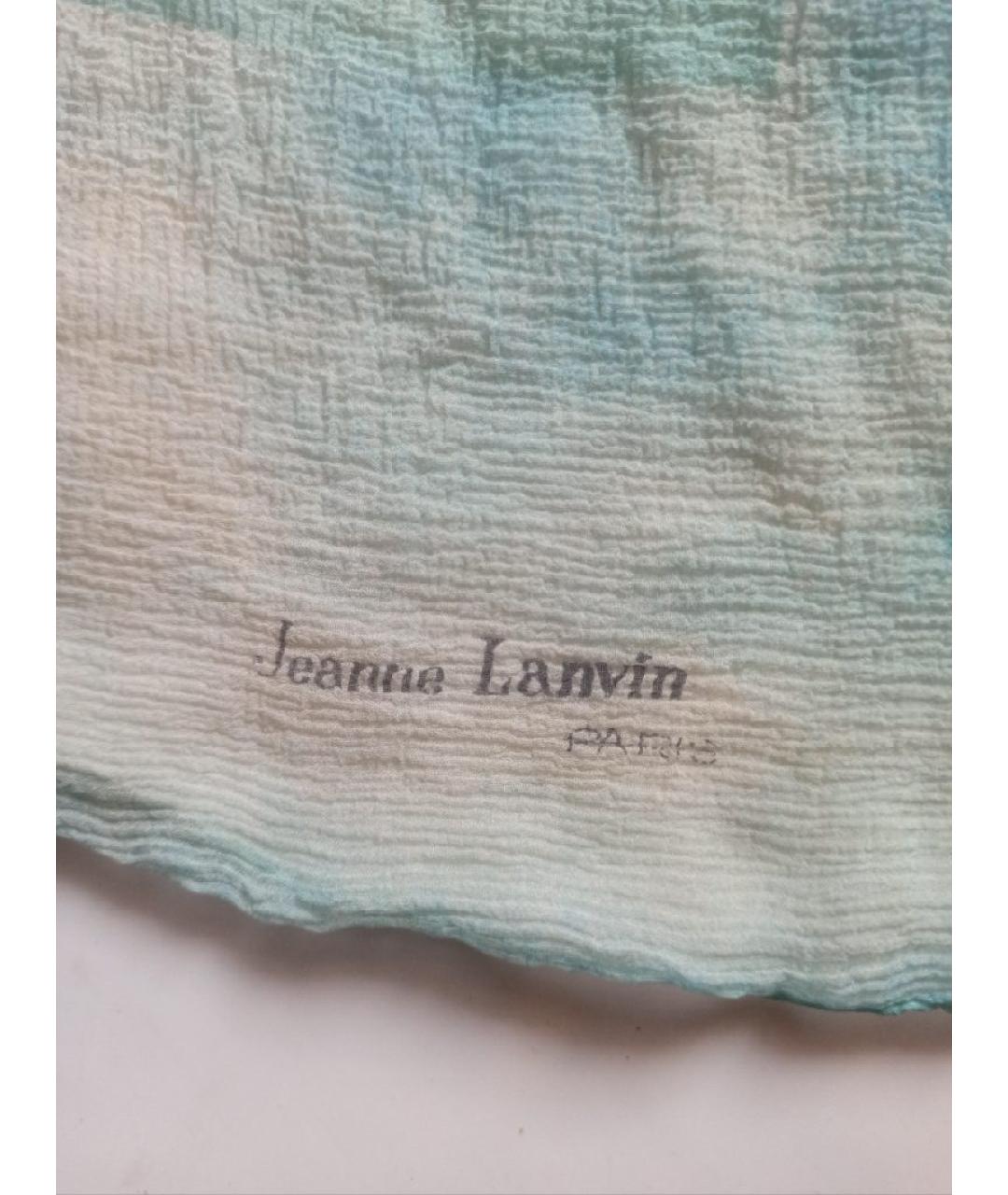 LANVIN Мульти шелковый платок, фото 3