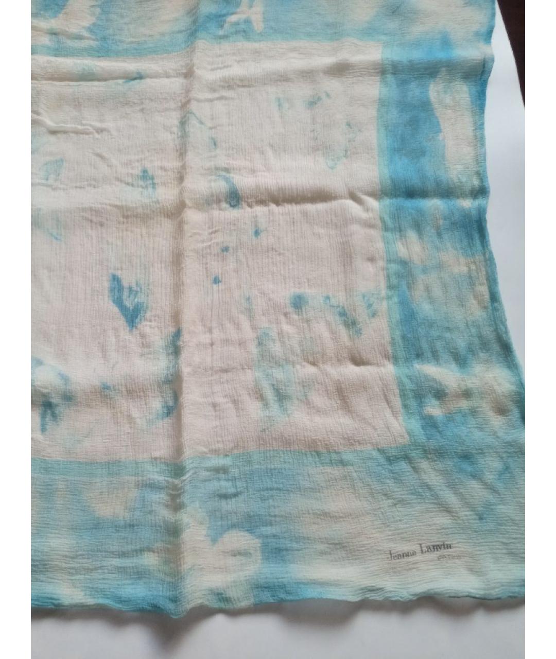 LANVIN Мульти шелковый платок, фото 8