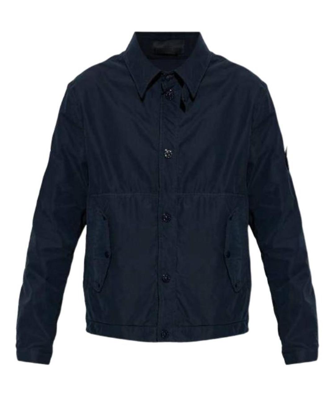 STONE ISLAND Темно-синяя куртка, фото 1