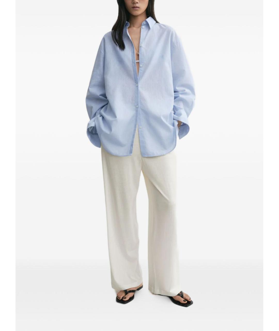 TOTEME Голубая рубашка, фото 2