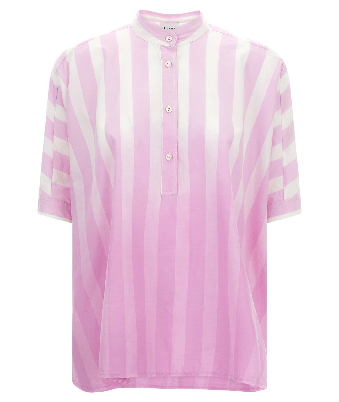 NUDE Розовая хлопковая блузы, фото 1