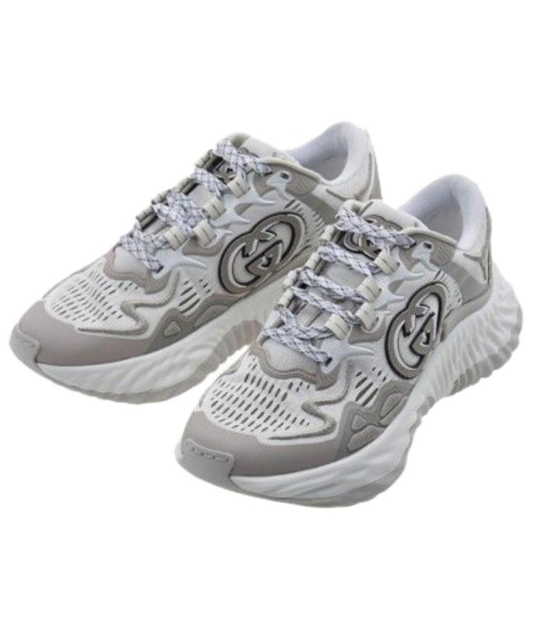 GUCCI Серые кроссовки, фото 3