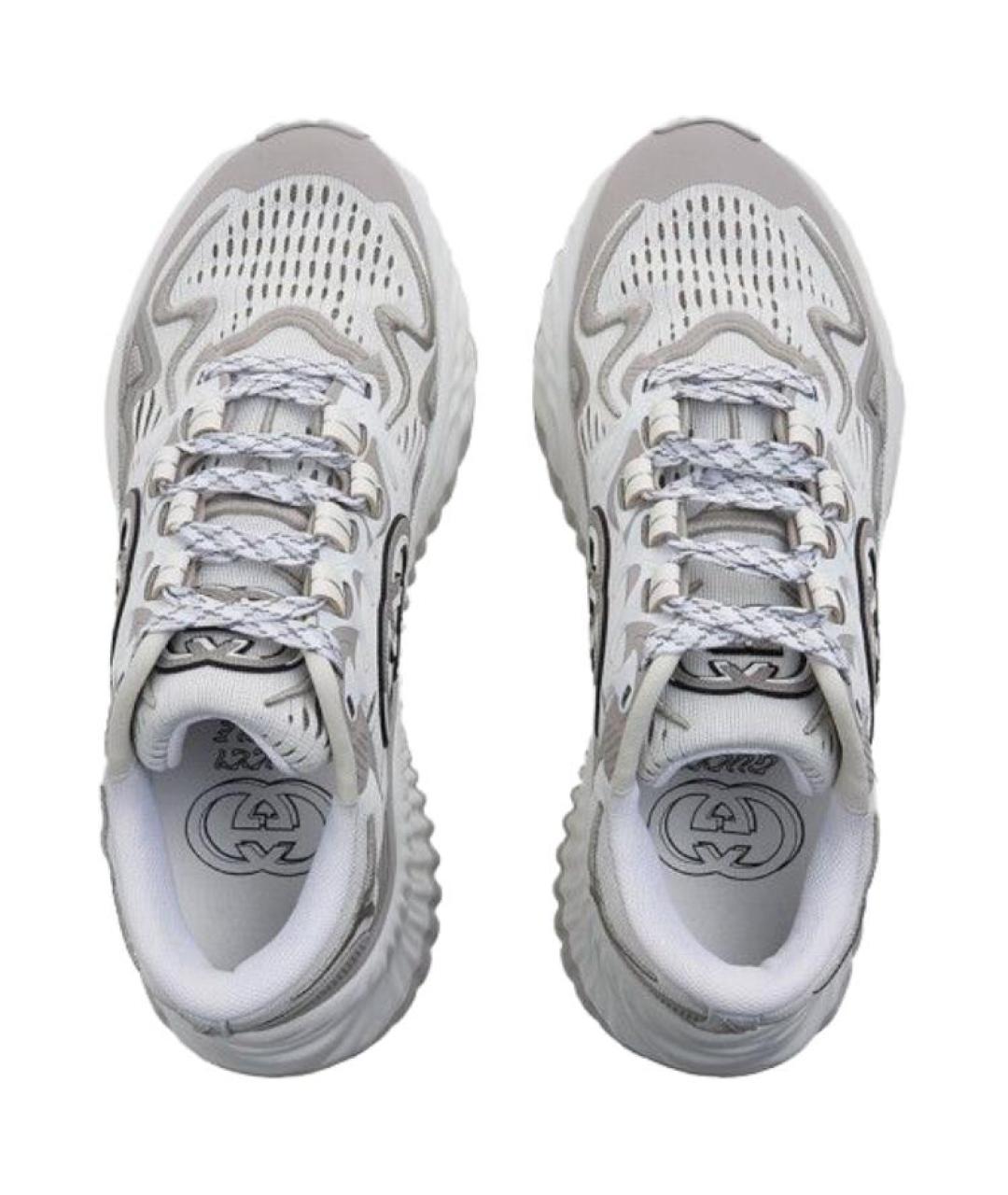 GUCCI Серые кроссовки, фото 5