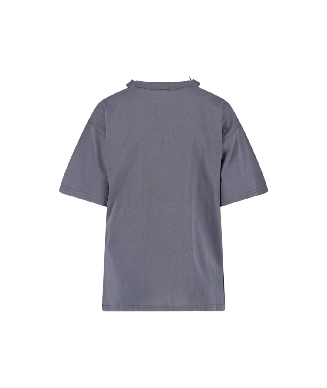 MAGLIANO Серая хлопковая футболка, фото 2