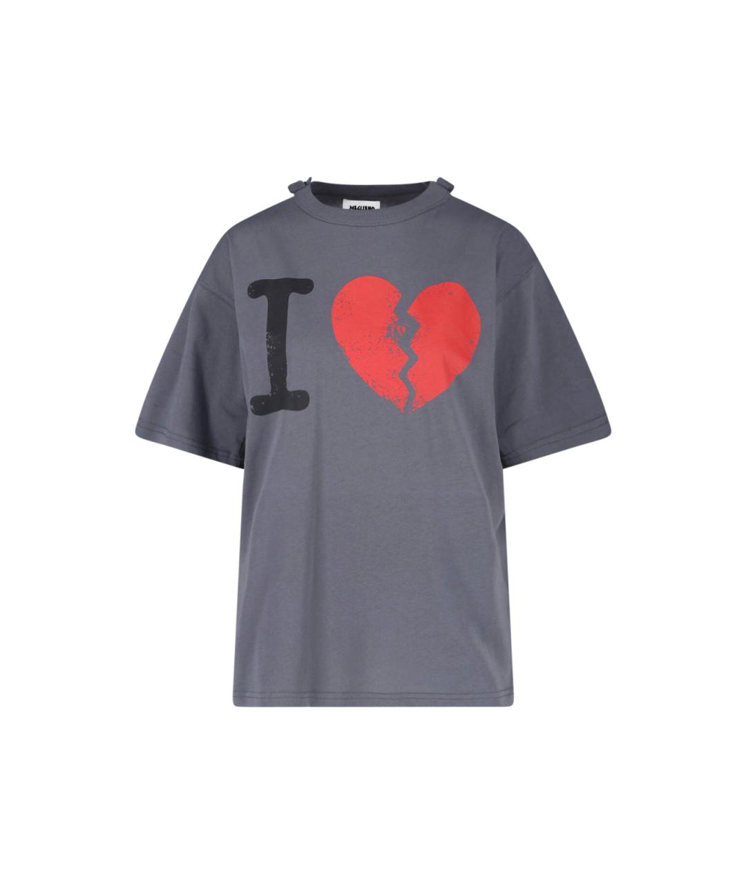 MAGLIANO Серая хлопковая футболка, фото 1