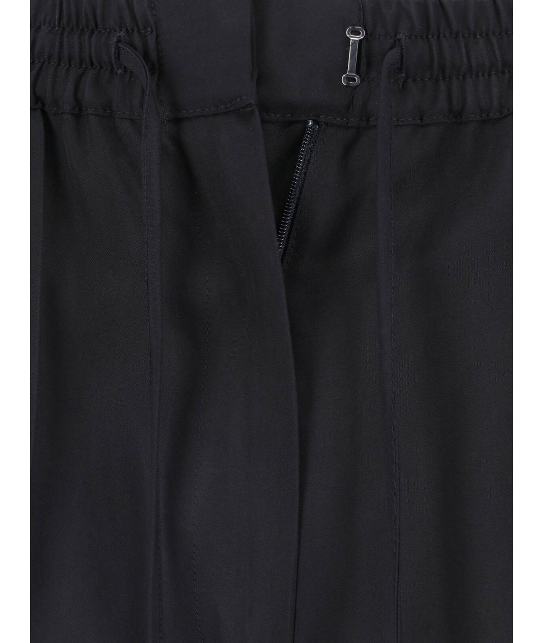 SPORTMAX Черные вискозные шорты, фото 5