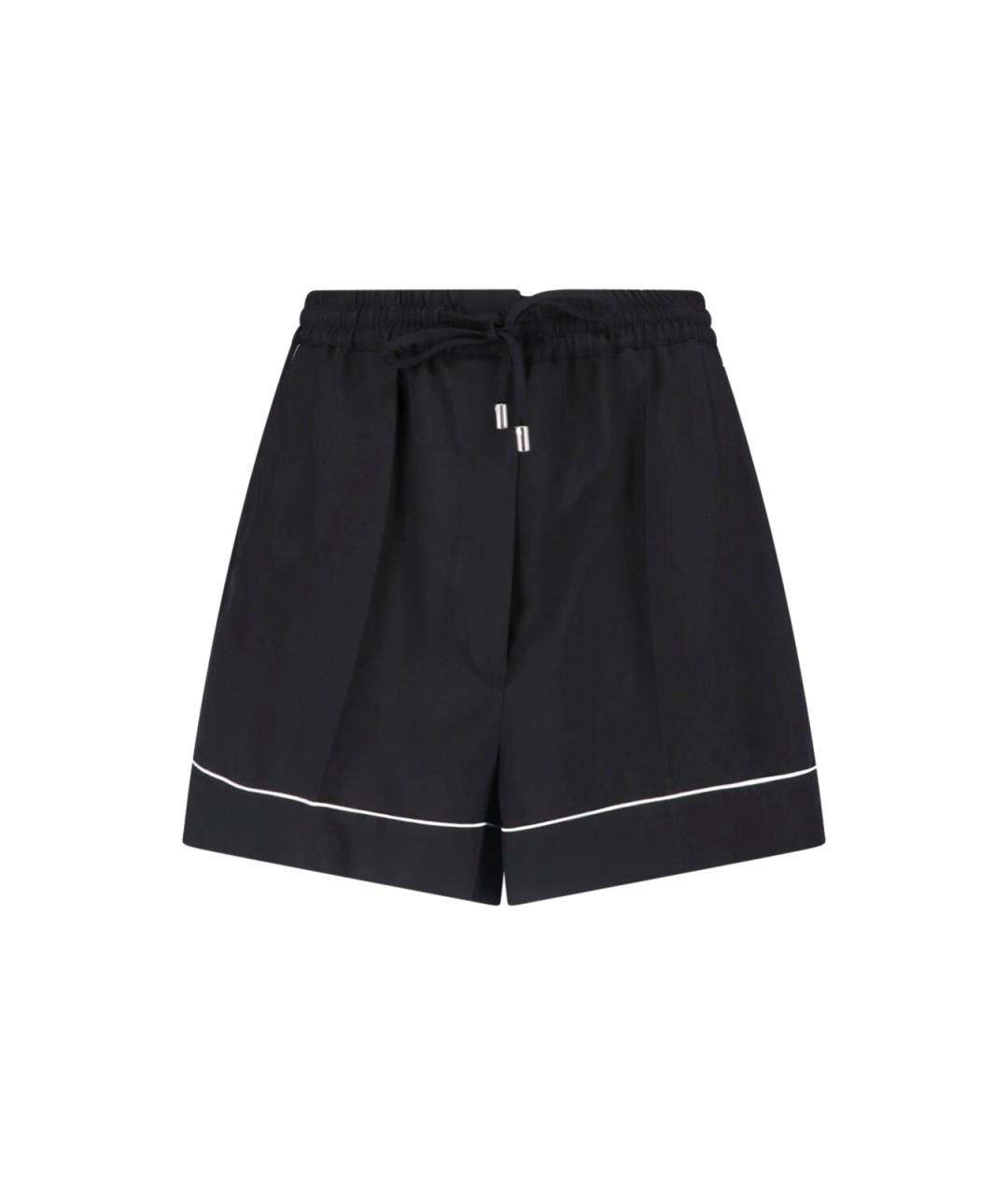 SPORTMAX Черные вискозные шорты, фото 1