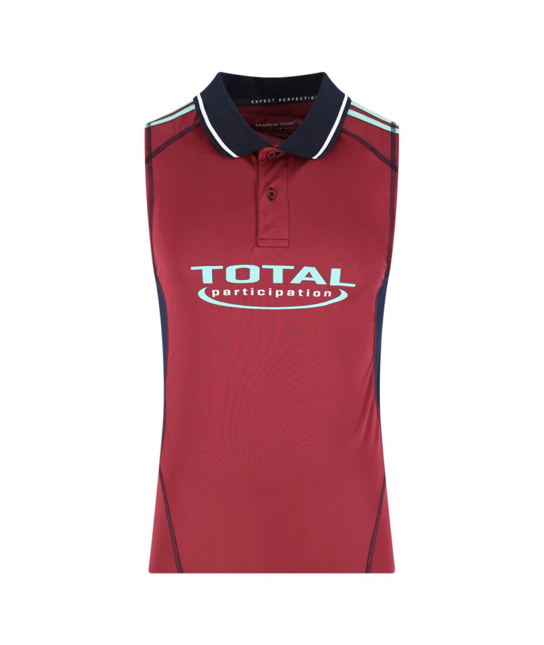 MARTINE ROSE Красная футболка, фото 1