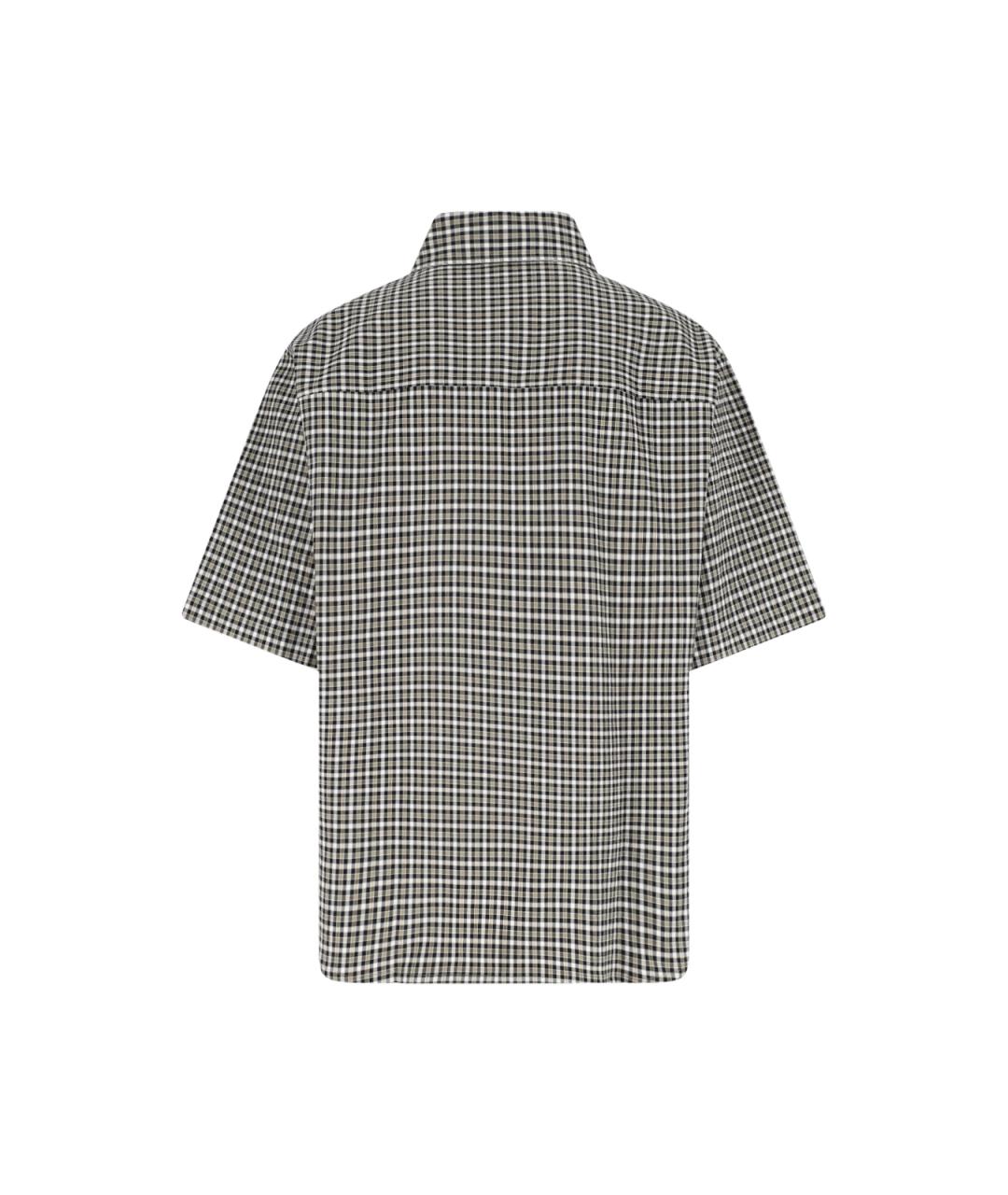 MARTINE ROSE Голубая хлопковая футболка, фото 2