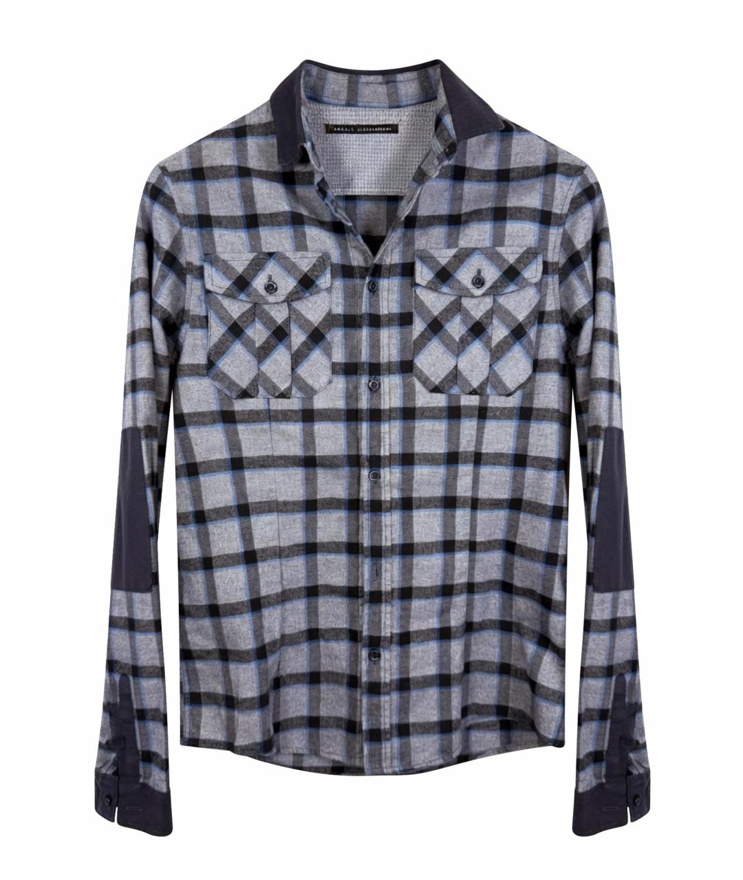 DANIELE ALESSANDRINI Мульти хлопковая детская рубашка, фото 1