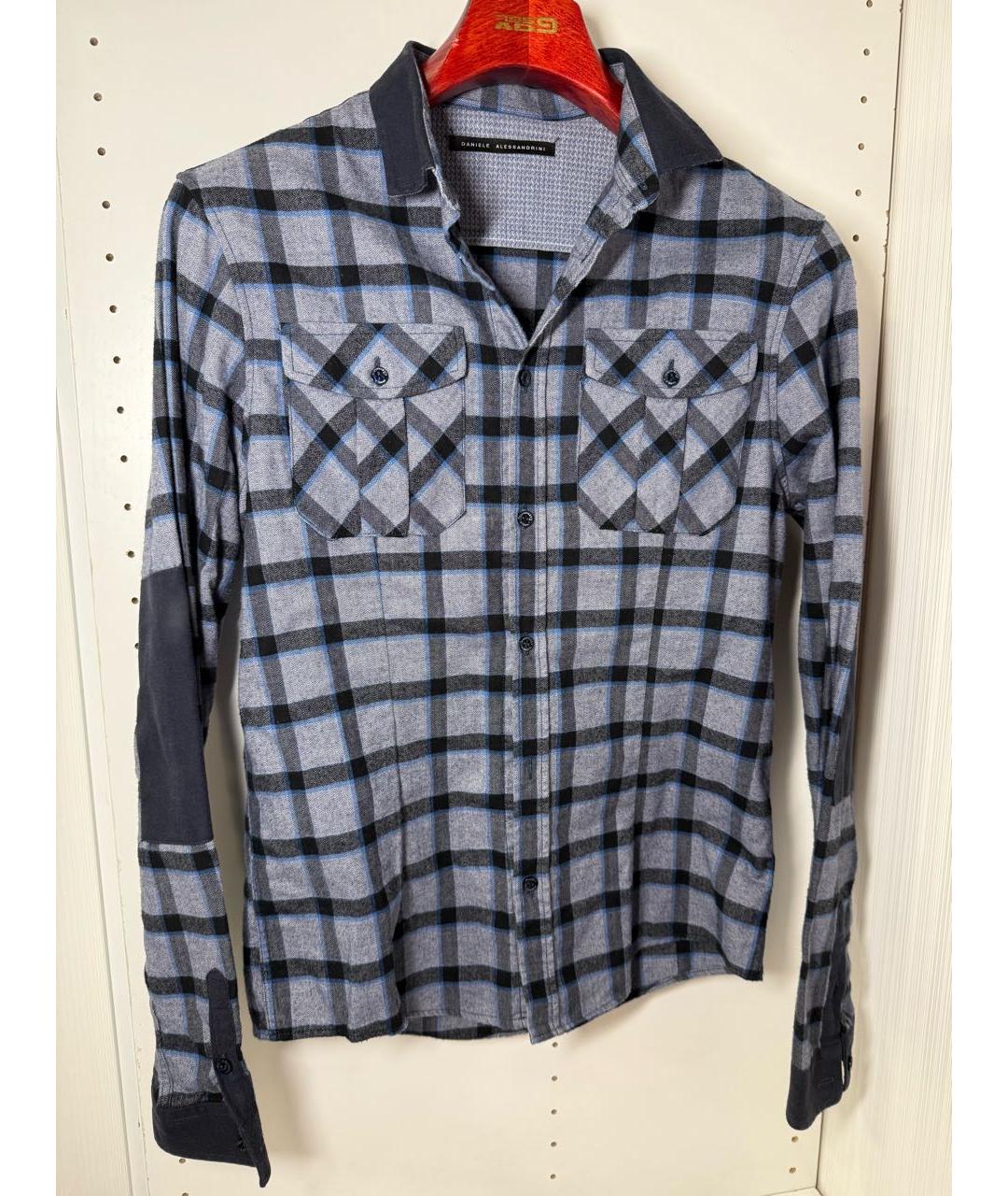 DANIELE ALESSANDRINI Мульти хлопковая детская рубашка, фото 8