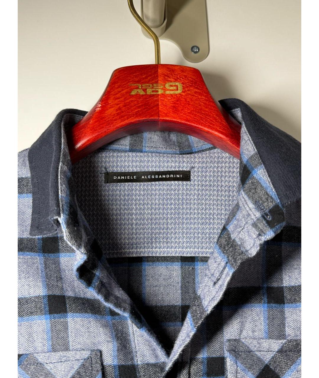 DANIELE ALESSANDRINI Мульти хлопковая детская рубашка, фото 4