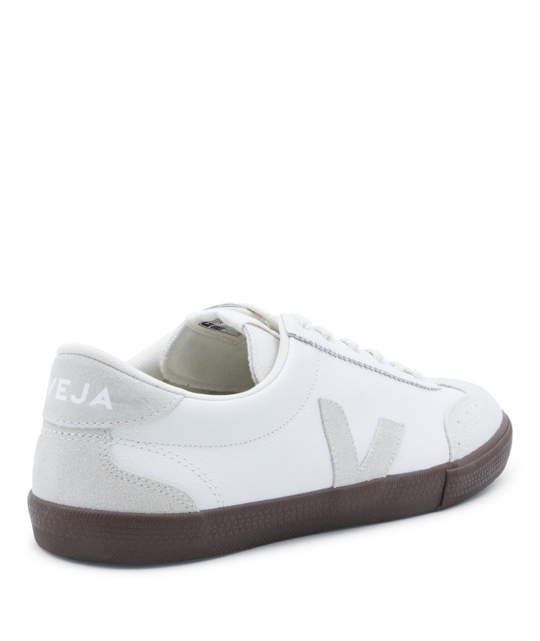 VEJA Белые кожаные низкие кроссовки / кеды, фото 3