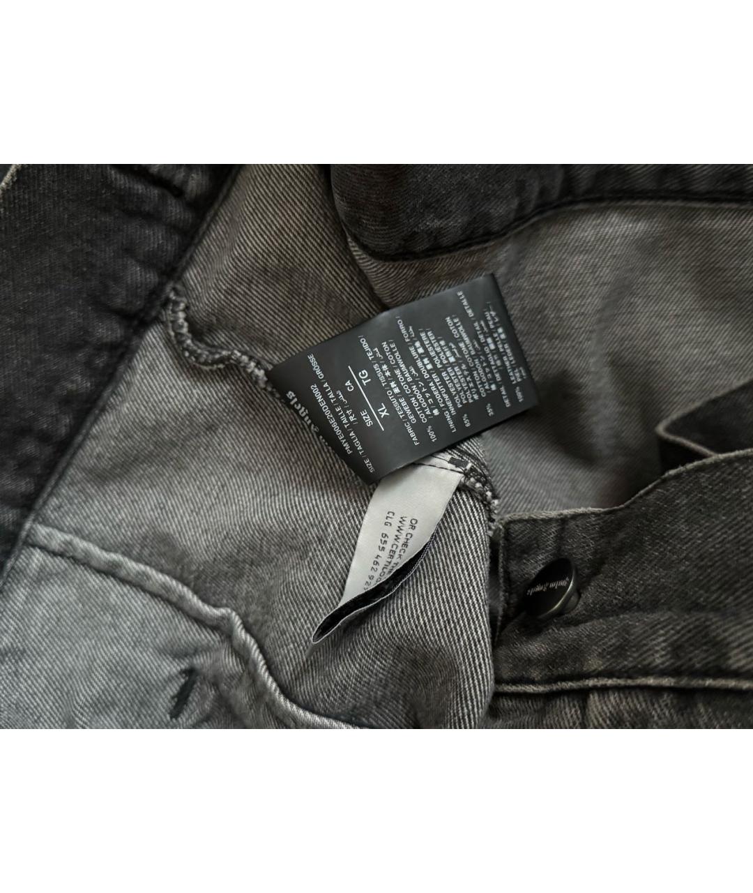 PALM ANGELS Антрацитовая куртка, фото 5