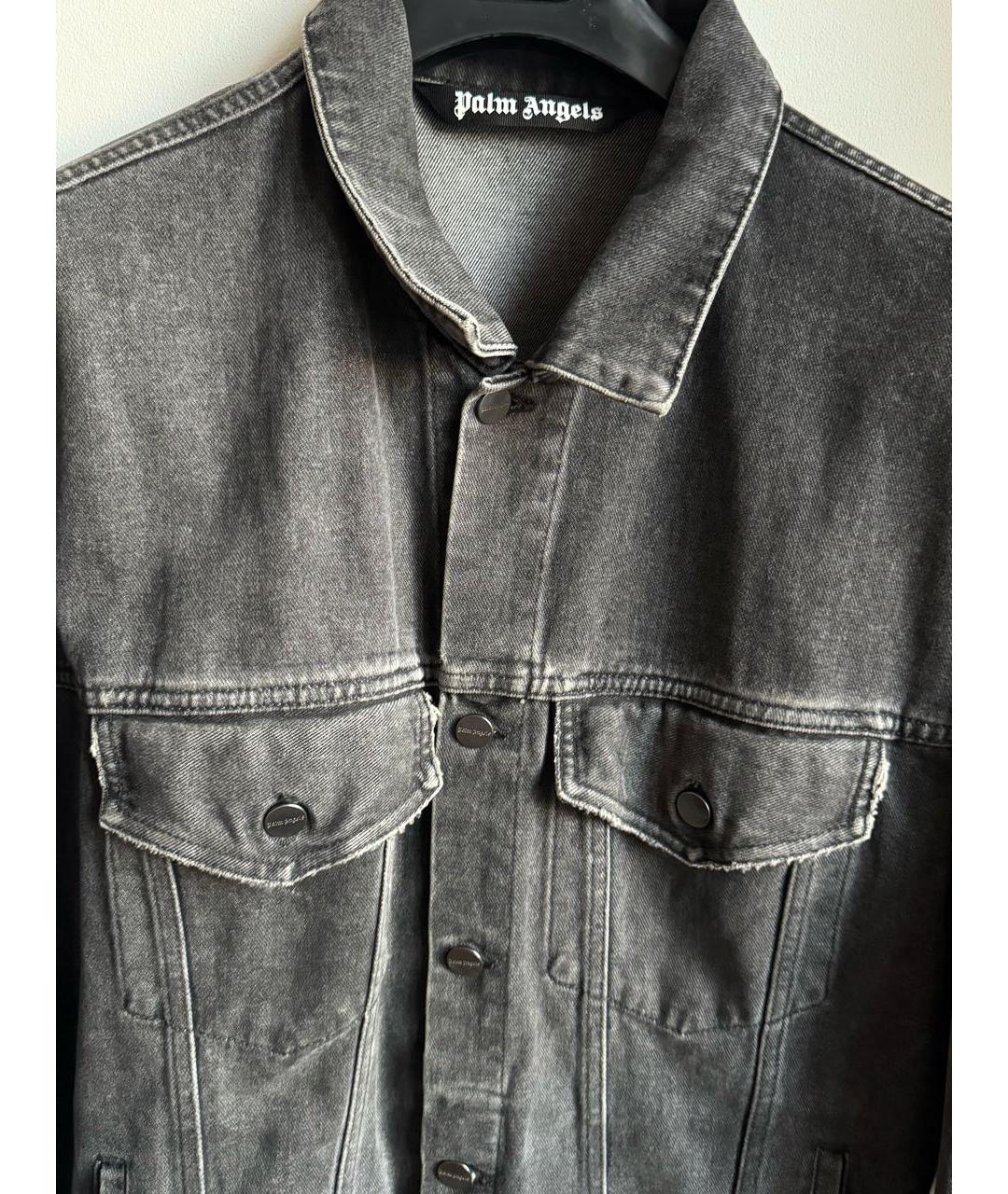 PALM ANGELS Антрацитовая куртка, фото 4