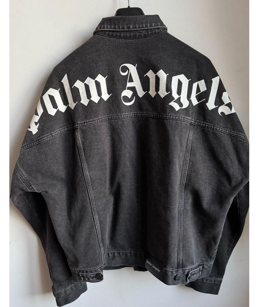 PALM ANGELS Антрацитовая куртка, фото 2