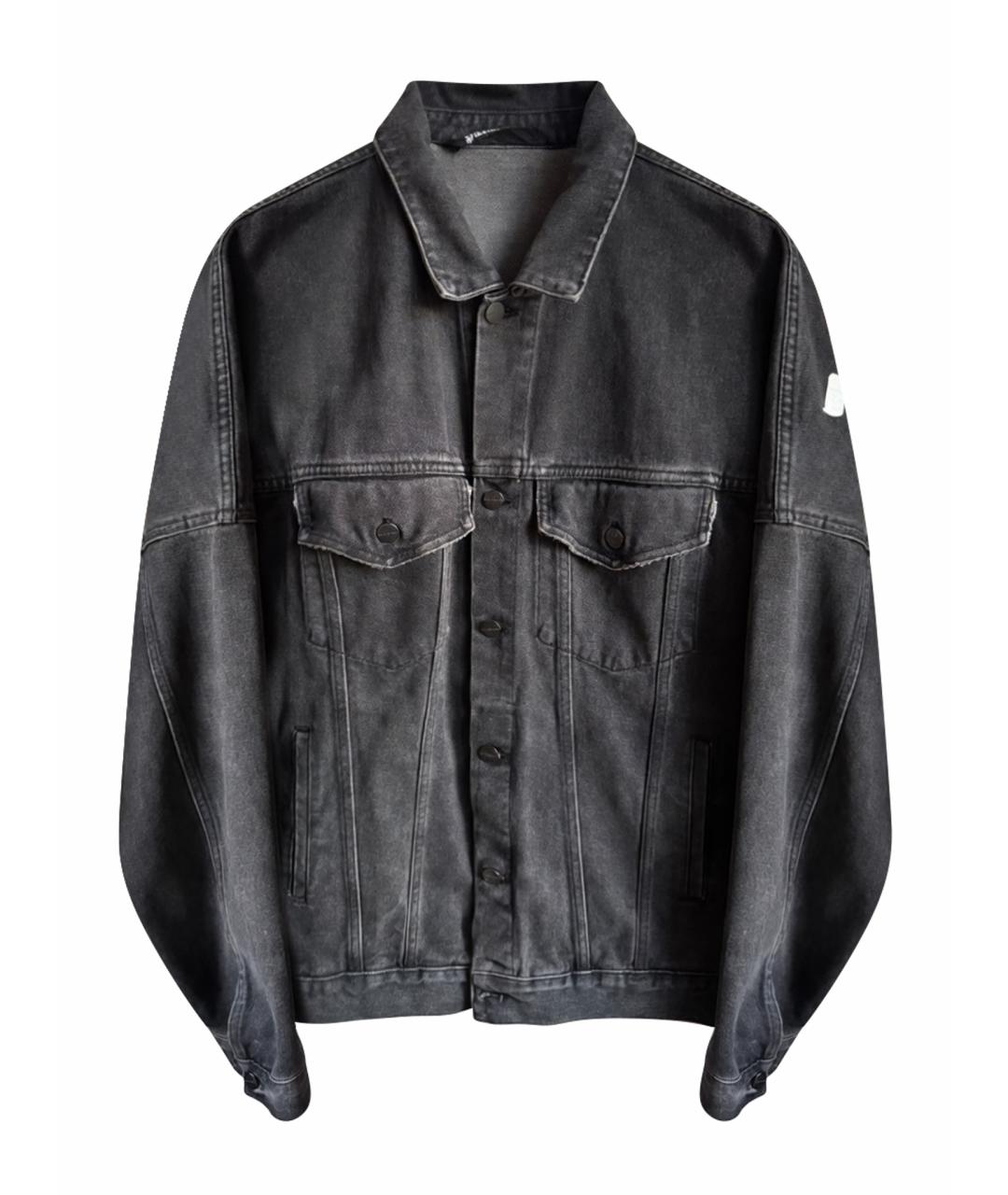 PALM ANGELS Антрацитовая куртка, фото 7