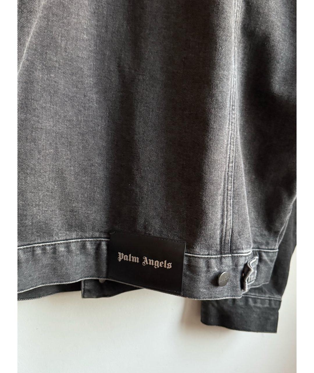 PALM ANGELS Антрацитовая куртка, фото 3