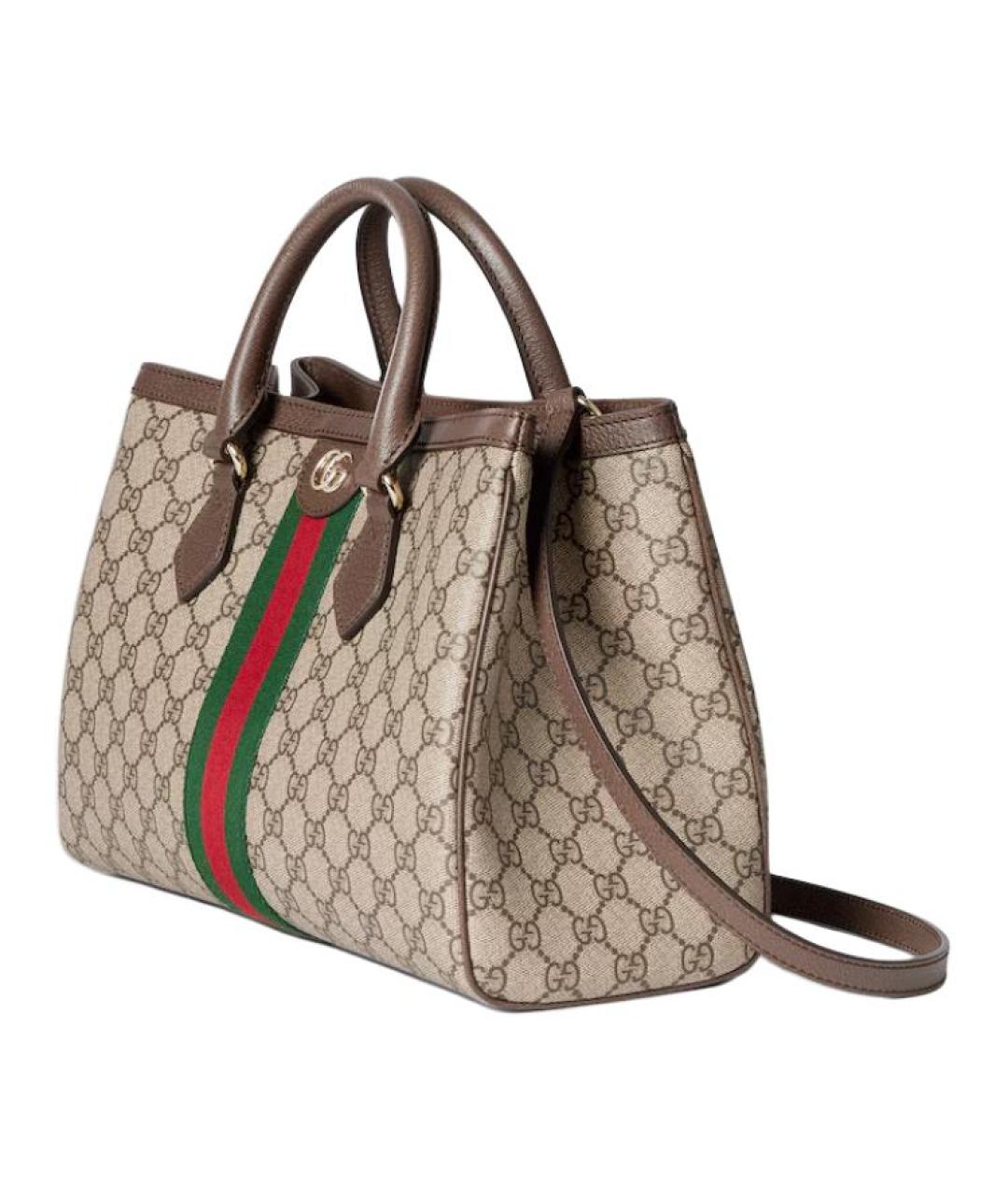 GUCCI Коричневая сумка через плечо, фото 2