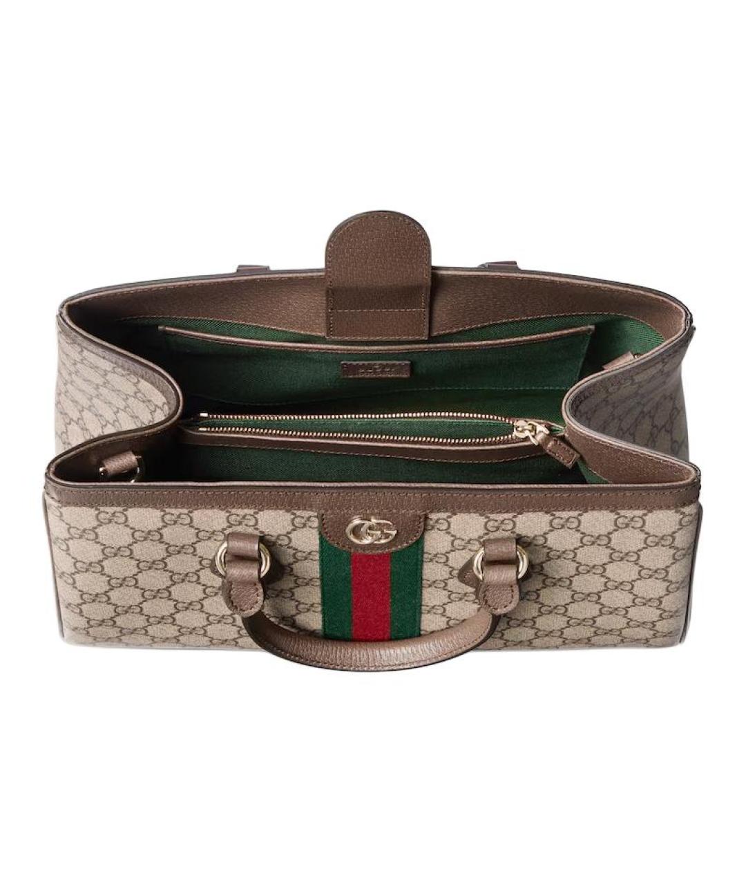 GUCCI Коричневая сумка через плечо, фото 5