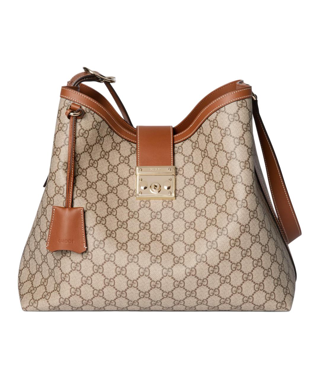 GUCCI Коричневая сумка через плечо, фото 1