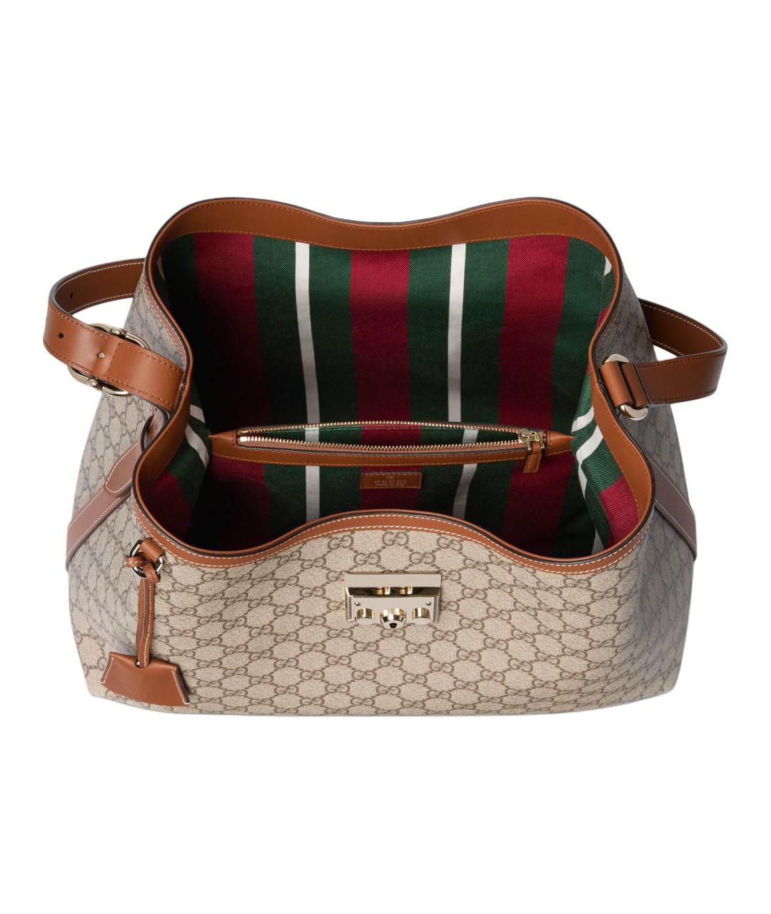 GUCCI Коричневая сумка через плечо, фото 5