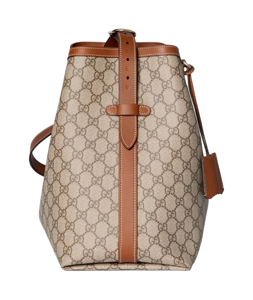 GUCCI Коричневая сумка через плечо, фото 3