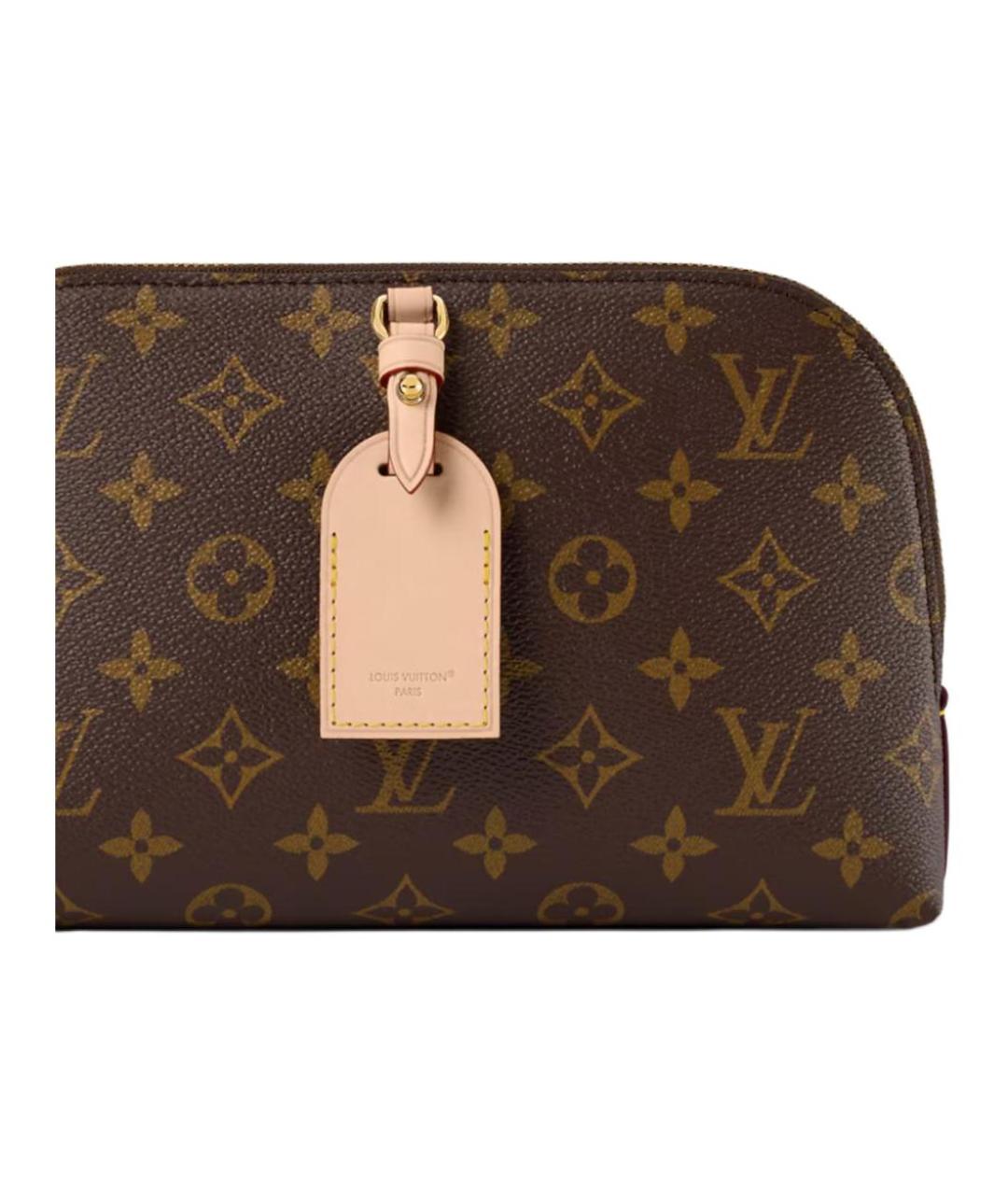 LOUIS VUITTON Коричневая сумка через плечо, фото 5