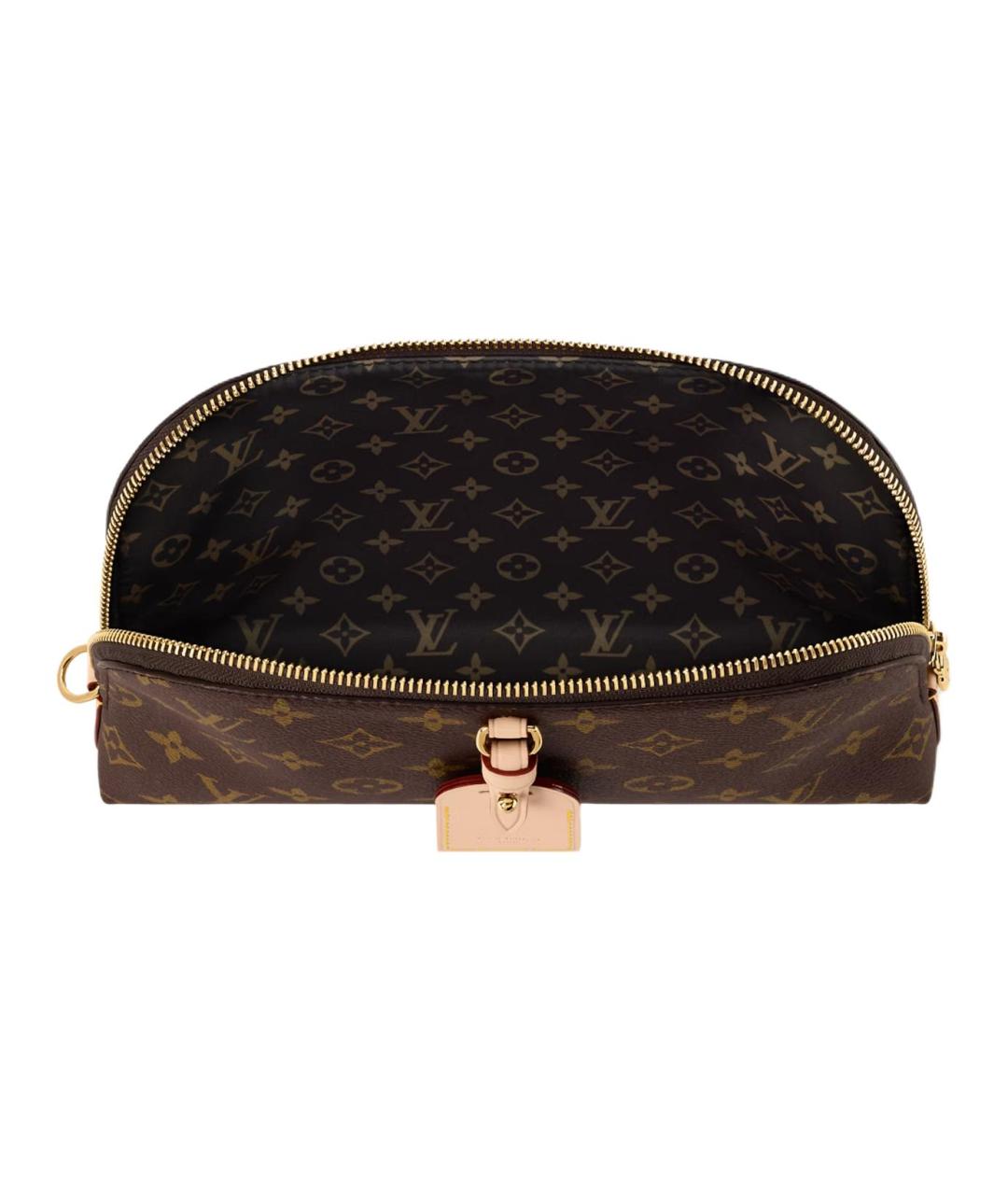 LOUIS VUITTON Коричневая сумка через плечо, фото 4