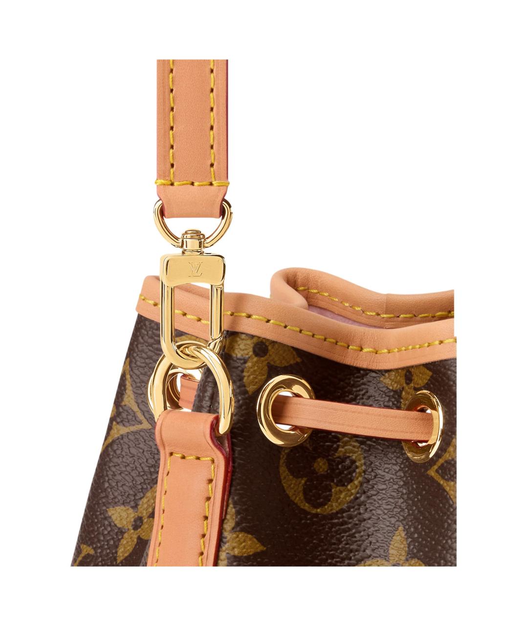 LOUIS VUITTON Коричневая сумка через плечо, фото 5