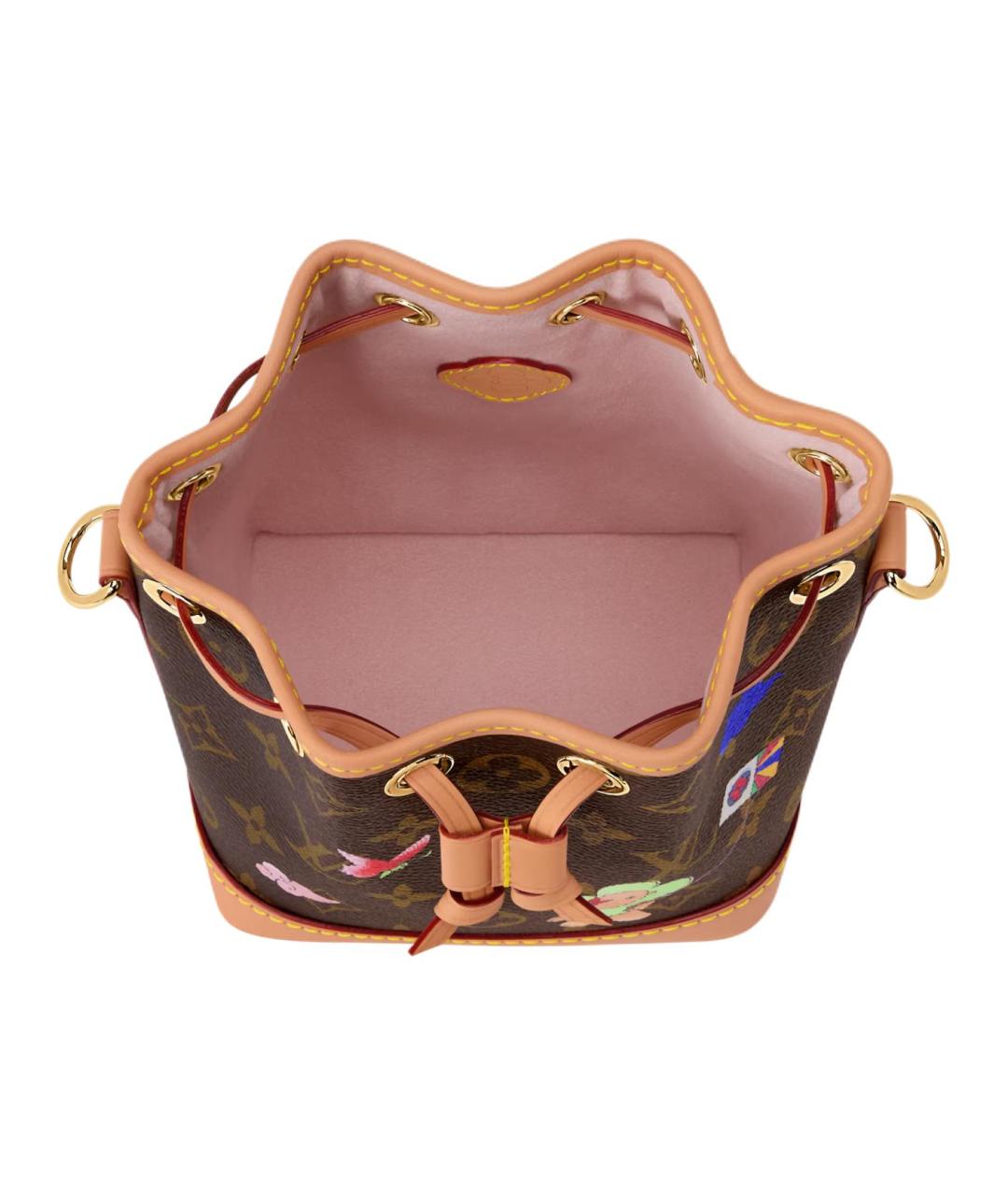 LOUIS VUITTON Коричневая сумка через плечо, фото 4