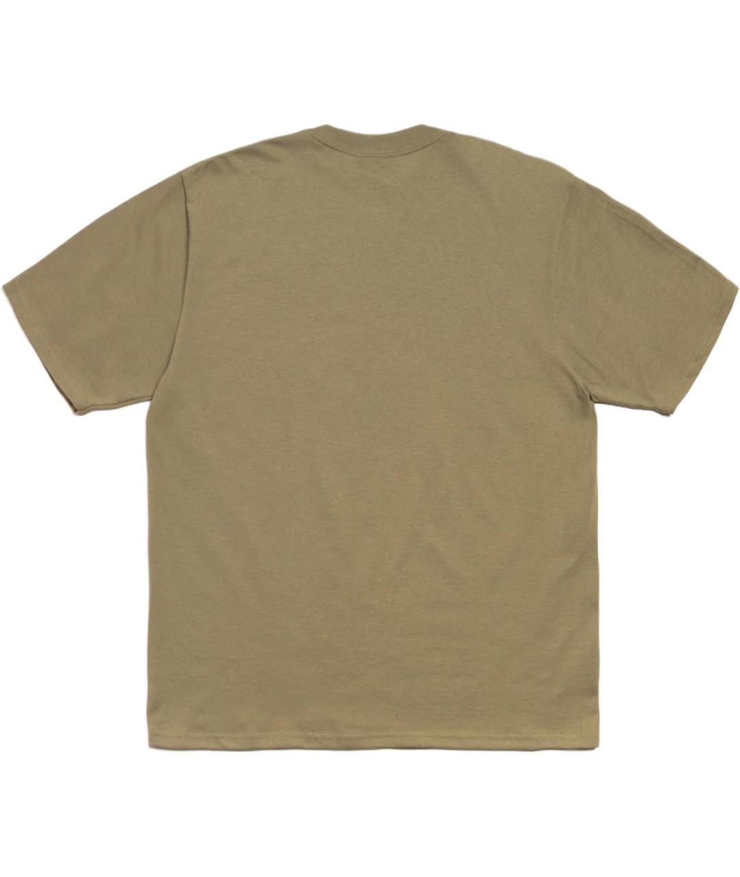 STUSSY Зеленая футболка, фото 2