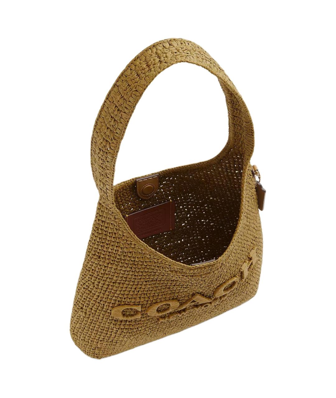 COACH Коричневая сумка через плечо, фото 4