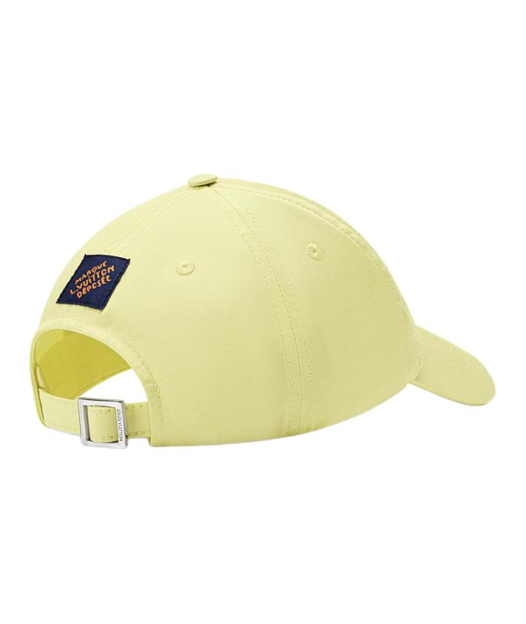 LOUIS VUITTON Желтая кепка/бейсболка, фото 4