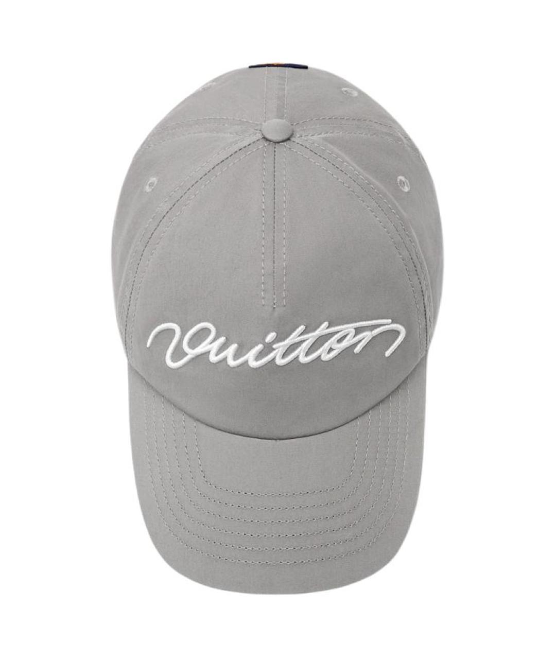 LOUIS VUITTON Серая кепка/бейсболка, фото 3