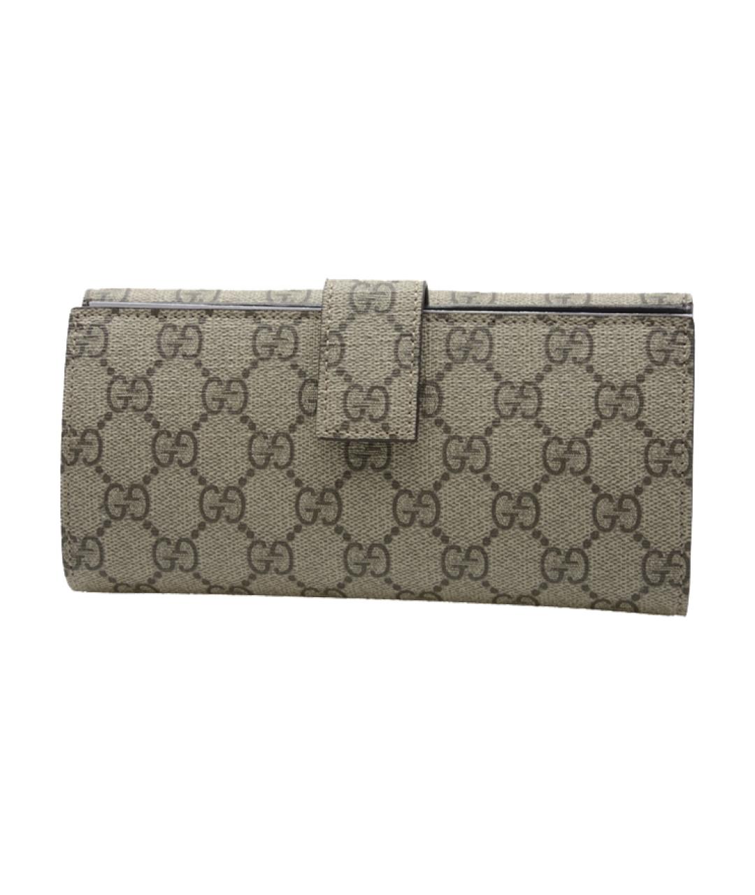 GUCCI Коричневый кошелек, фото 2